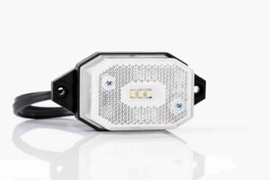 LED markeringslicht wit | 12-24v | 50cm. kabel | MV-2720W-FT-001 BIII LED QS075-MV-2720W