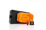 LED markeringslicht amber | 12-24v | 50cm. kabel | MV-2760A-FT-001 ZI LED QS075-MV-2760A