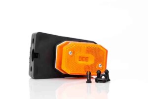 LED markeringslicht amber | 12-24v | 50cm. kabel | MV-2760A-FT-001 ZI LED QS075-MV-2760A