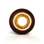 LED compact inbouw markeringslicht amber | 12-24v | MV-2600A-FT-074 Z LED-MV-2600A