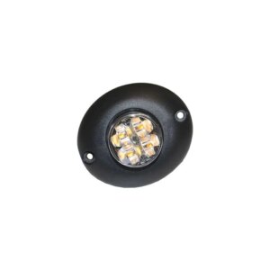 LED flitser | 6-LED | amber| 12-24v | R65 | 3750A-3750A-3750A
