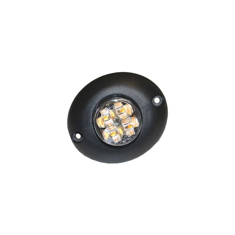 LED flitser | 6-LED | amber| 12-24v | R65 | 3750A-3750A-3750A LED flitser | 6-LED | amber| 12-24v | R65 | 3750A-3750A-3750A