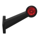 Links | LED breedtelamp | schuine steel | 12-24v | 0