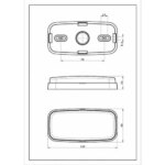 LED zij-markering met knipperlichtfunctie | 12-24v | 50cm. kabel | M10ZK-200A-FT-080 LED-M10ZK-200A-5