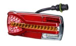 Links | LED achterlicht dynamisch knipperlicht | 12-24v | 7-PIN AMP connector | V14C7-951B7-LZD 2402-V14C7-951B7