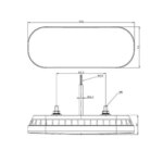 LED compact achterlicht met dynamisch knipperlicht | 12-24v | VC-320-FT-320 LED DI-VC-320-9
