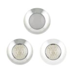 LED interieurverlichting | chroom | melkglas | 12v | koud wit licht | 7524 OPAQUE-7524 OPAQUE-7524 OPAQUE-3