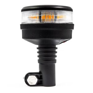 LED R65 Zwaailamp amber met heldere lens | 12-24v | DIN-voet | S07ZL602AC--S07ZL602AC