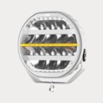 Extra werklamp OZZ XR3 P9” R65 wit met waarschuwingslicht (10-35V)-88108-88108