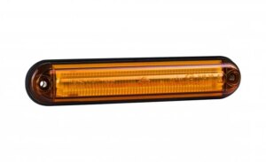 LED markeringslicht amber | 12-24v | 50cm. kabel | MV-2100A-LD 2333-MV-2100A