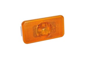 LED markeringslicht amber 24v 2PIN AMP MCP 2.8 Volvo-Renault | 198620-198620-198620