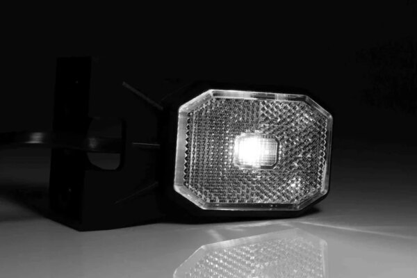 LED markeringslicht wit | 12-24v | schuif connector | MV-5750W--MV-5750W-2
