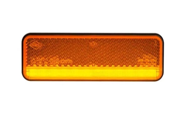 LED Zij-markeringslicht met knipperlichtfunctie | 12-24v | 0