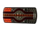 Links | LED neon achterlicht met kentekenlicht | 12-24v | 2
