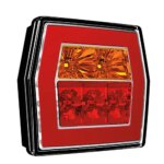 LED compact achterlicht zonder kentekenverlichting | 12-36v | 5-PIN | V10C3-720B5-FT-122 LED BAJONET-V10C3-720B5-2