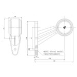5mm². connector | M10BV-321RW-FT-009 C LED QS150 (NO SET ONLY LEFT VERSION)-M10BV-321RW-2