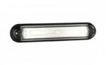 LED markeringslicht wit | 12-24v | 50cm. kabel | MV-2100W-LD 2332-MV-2100W