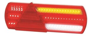 LED slimline achterlicht zonder kentekenverlichting | 12-24v | 40cm. kabel | EU390R-EU390R-EU390R