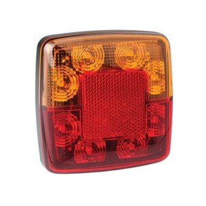LED compact achterlicht zonder kentekenverlichting | 12v | 30cm. kabel | 98BAR-98BAR-98BAR