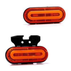 LED neon markeringslicht amber | 12-24v | 50cm. kabel | MV-2200A-FT-072 Z LED-MV-2200A