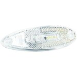 LED markeringslicht wit | 12-36v | 50cm. kabel | MV-1900W-FT-076 B LED-MV-1900W