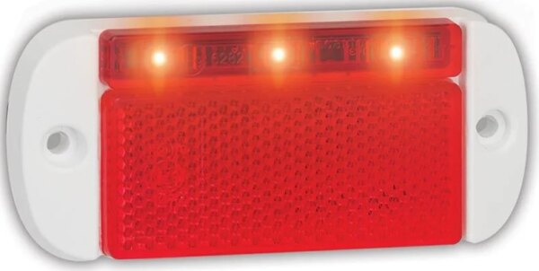 LED markeringslicht rood | 12-24v | 50cm. kabel | 44WRME-44WRME-44WRME