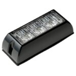 LED flitser | 3 LED's | Amber | 10v - 30v | LED3DVA-LED3DVA-LED3DVA