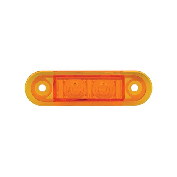 LED markeringslicht amber inbouw | 12-24v | 20cm. kabel | 7922AMB-7922AMB-7922AMB
