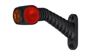 Links | LED breedtelamp rood-wit-amber | 12-24v | 50cm. kabel | MB-4791RWA-LD 2031-MB-4791RWA