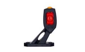LED breedtelamp links rood-wit-amber 12-24v 50cm kabel | MB-3631RWA-LD 2115/L-MB-3631RWA