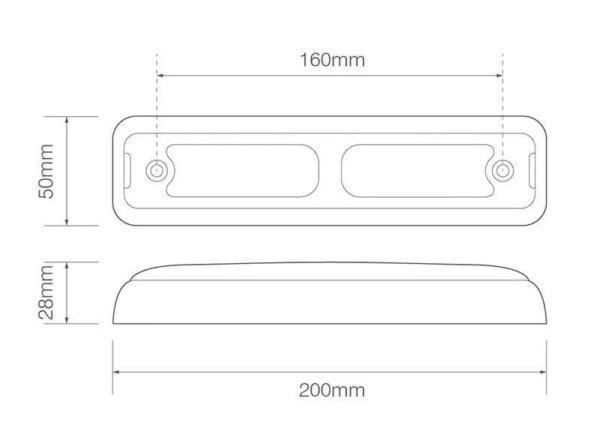Enkele zwarte beugel | 200 series | 200B1B-200B1B-200B1B-2