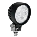 LED werklamp | 12 watt | 800 lumen | 12-24v | Floodbeam zwart | 8312BM-8312BM-8312BM