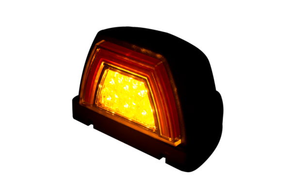 LED toplamp neon rood incl. knipperlicht 12-24v