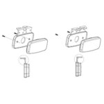 LED markeringslicht amber | 12-24v | 0
