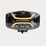 OZZ XO 1 LED verstraler | Zwart-Ovaal | 8160 lumen | 88105-88105-88105-6