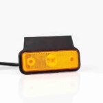 LED markeringslicht | amber | 12-24v | 50cm. kabel | 1