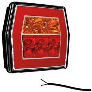 LED compact achterlicht zonder kentekenlicht | 12-36v | 100cm. kabel | V10C3-720-FT-122 LED-V10C3-720-2