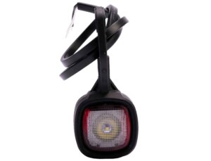 LED breedtelamp compact | 12-24v | IP69K | rood-wit | MB-2500RW-FT-141 LED-MB-2500RW