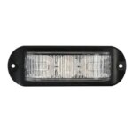 LED flitser 3 LED's | wit 180 graden | 10-30v | LED3DVW180-LED3DVW180-LED3DVW180-3