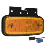 LED markeringslicht amber | 12-24v | 0