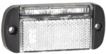 LED markeringslicht wit | 12-24v | 40cm. kabel | 44WME-44WME-44WME