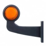 LED pendellamp amber | haakse steel | matte lens | 12-24v | MB-1023A-LKD 2607-MB-1023A-3