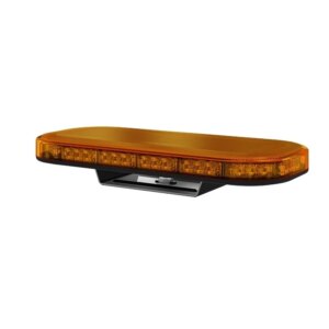 Compacte R65 Amber lens minibar 12-24V vaste montage | MLB380R65AAM-MLB380R65AAM-MLB380R65AAM