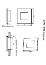 LED interieurverlichting zilver | 12-24v | warm wit licht | I10VW-100S-FT-047 S LED-I10VW-100S-3