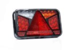 VC-4512B6| LED achterlicht met kentekenlicht rechts | 12-24v | 7-functies | 6-PIN bajonet | VC-4512B6-FT-370 P TB LED BAJONET 6PIN-VC-4512B6-2