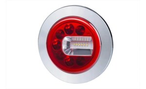 LED mist-achteruitrijlicht rechts 120mm inbouw 12-24v 1