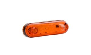 LED markeringslicht amber met beugel | 12-24v | 50cm. kabel | MV-4000A-LD 390-MV-4000A