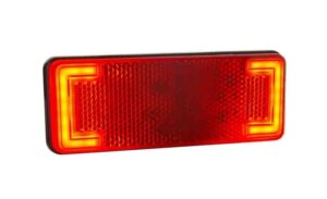 LED markeringslicht neon rood | 12-24v | 50cm. kabel | MV-3100R-LD 2486-MV-3100R