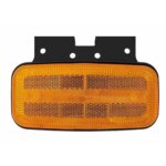 LED zij-markering met knipperlichtfunctie | 12-36v | 50cm. kabel | M10ZK-250A-FT-080 +K LED-M10ZK-250A-4