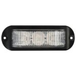 LED flitser 3 LED's | blauw 180° | 10-30v | LED3DVB180-LED3DVB180-LED3DVB180-3